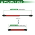 thumbnail image 5 of Unique Bargains 2 Set 20lb/90N/9kg 10inch/254mm Gas Struts Red W/ Gasket for Car Truck RV Boat, 5 of 7