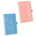thumbnail image 1 of 2 Pack Lined Journal Notebook, Hardcover PU Leather Notebook , A7, Small Pocket Notebook Bulk, 1 of 5