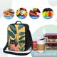 thumbnail image 4 of Disketp Cat Hiding In Potted Plants Bolsa Térmica Estampada para Almuerzo, Lonchera para Hombres y Mujeres Adultos, 4 of 7