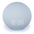 thumbnail image 1 of Bocina Inteligente Echo Dot con Reloj 5ta Gen Azul, 1 of 4