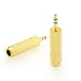 thumbnail image 1 of 2x Headphone Adapter Plug Audio Adapter Converter Connector, 1 of 9