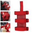 thumbnail image 1 of Red Fire Extinguisher Holder Adjustable Car Fire Extinguisher Holder Car Roll Bar Fixed for Jeep Wrangler TJ JK JL 97-18~4087, 1 of 1