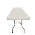 thumbnail image 5 of Hampden Furnishings Baldwin Collection 30" x 96" Folding Table, Plastic/ Steel, Grey, 5 of 6