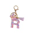 thumbnail image 1 of Llavero Moda Mariposa Borla Colgante Alfabeto Inglés Llavero Llavero R perfke Encanto llavero, 1 of 9