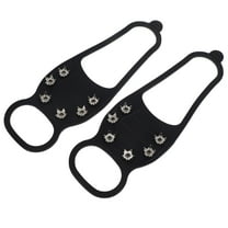 GARVALON 1 Pair Hiking Boot Spikes Nonslip Traction Cleats for Outdoor Enthusiasts Walking on Driveway