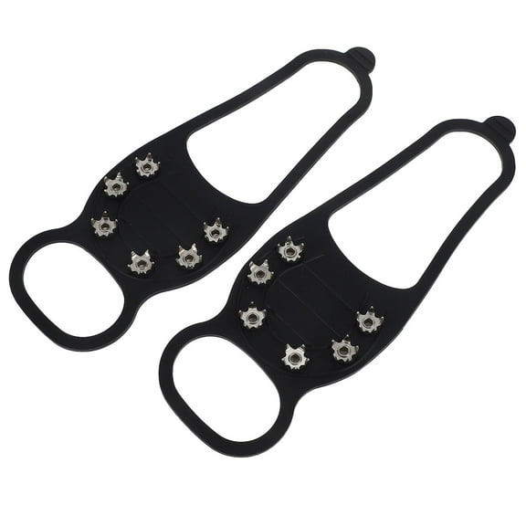 GARVALON 1 Pair Hiking Boot Spikes Nonslip Traction Cleats for Outdoor Enthusiasts Walking on Driveway