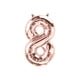 thumbnail image 1 of Globo Metalizado Gigante Forma de Numero 76 cm Celebraciones rosa, 1 of 3