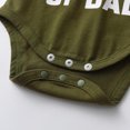 thumbnail image 4 of Infant Baby boy Clothes Long Sleeve Letter Romper Hooded Pants Outfits Set Green 0-3 Months, 4 of 6