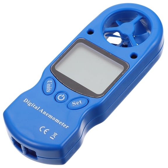 MLINS MIni Hygrothermograph Handheld Anemometer Air Measuring Meter with No Battery
