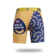 thumbnail image 3 of ODD SOX Kraft Mac & Cheese Drip Men's Boxer Briefs Medium Food Themed Novelty Underwear Comfy, 3 of 5
