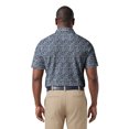 thumbnail image 6 of Ben Hogan Performance Men's & Big Men's Micro Floral Print Short Sleeve Polo Shirt, up to 5XB, 6 of 8