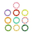 thumbnail image 1 of Anillos de encuadernación de Metal para encuadernación de papel, anillos de encuadernación de hojas sueltas, anillos de libro, anillos de encuadernación de Metal, anillos de hojas sueltas, 10 Uds., 1 of 7