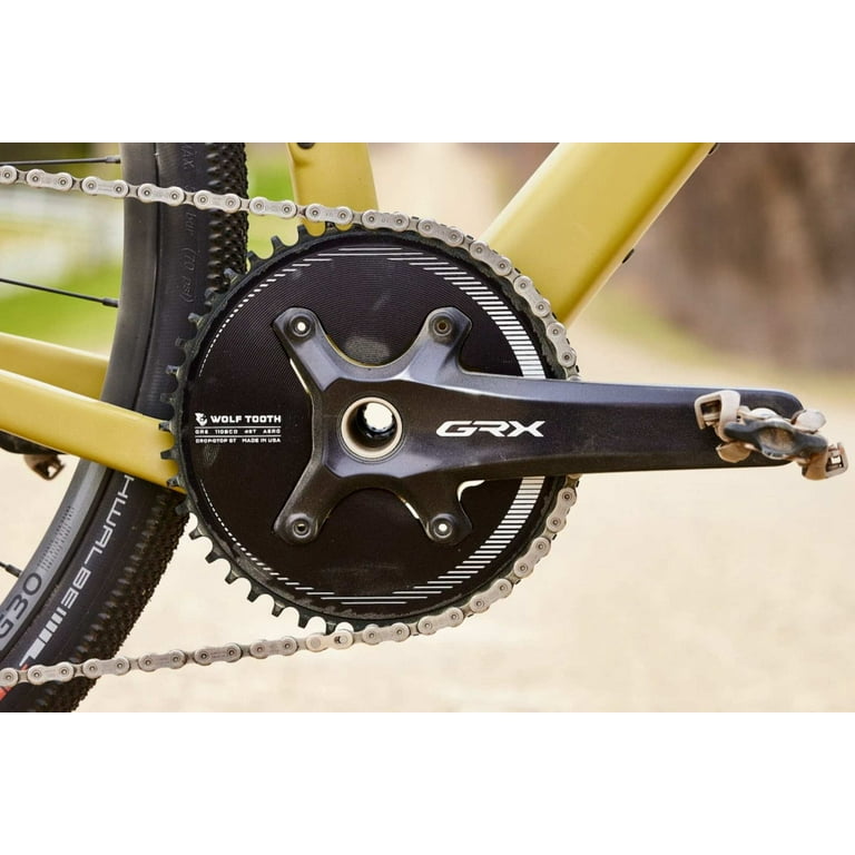Wolf Tooth 110 BCD 4 Bolt Chainring for Shimano GRX 38t