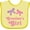 Banana, variant on Inktastic Grandma's Girl Grandchild Butterfly Girls Baby Bib