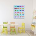 thumbnail image 3 of Stupell Industries Contemporary Colorful Dinosaur Gummies Canvas Art, 24 x 30, by LISH Creative, 3 of 8