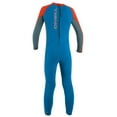 thumbnail image 2 of O'Neill Reactor toddler full wetsuit 1 Brite blue/dusty blue/neon red, 2 of 3
