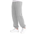 thumbnail image 2 of Splozh Boy Sweatpants Girls Wide Leg Sweatpants Kids Baggy Casual Elastic Waist Track Sweat Pants with Pockets Streetwear,Light Gray,13-14 Years, 2 of 6