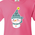 thumbnail image 3 of Inktastic Cute Christmas Snowman in Blue Hat and Scarf Youth T-Shirt, 3 of 4