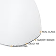 thumbnail image 4 of Unique Bargains 1 Pcs Car Right Side Heated Mirror Glass Replacement W/ Backing Plate Fit for Kia Rio 2018-2022 No.87621H9020, 4 of 7