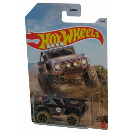 Hot Wheels Custom Ford Bronco (2021) Mattel Purple Toy Car 2/5