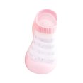 thumbnail image 4 of AURIGATE Clearance! Baby Non Slip Socks Toddler Baby Boys Girls Cute Fashion Stripe Hollow Out Breathable Soft Non-slip Toddler Shoes Socks, 4 of 5
