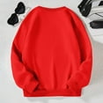 thumbnail image 6 of LUOGENLI Girls Hoodies Size 10-12 Girls Casual Crewneck Sweatshirts Long Sleeve Cute Pullover Oversized Lightweight Tops Girls Hoodies Size 14-16 Full Zipper Girls Sweatshirts 10-12 Red 7-8 Years, 6 of 8