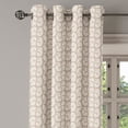 thumbnail image 3 of Ambesonne Exotic Grommet Curtain, Baroque Retro Floral, 50" x 63", Beige, 3 of 6