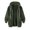 Army Green, variant on Fnooota Women's Fleece Jackets, Warm Loose Fit Lightweight Zipper Winter Outerwear with Drawstring Pink Size 3XL