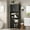 Black, variant on 67" Tall Kitchen Pantry Cabinet, Freestanding Pantry Cupboard Sideboard Coffee Station with Adjustable Shelves & Drawer, for Bathroom, Living Room & Dining Room Organization