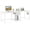 White, variant on Fnova 79" Extra Long Double Desk for 2 People, Computer Desk with Drawers & Storage Shelves, Home Office Desk Writing Study Table for Home Office, Study Room, Bedroom, Living Room