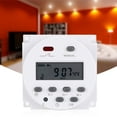 thumbnail image 4 of Quality ABS Material 12V 16A Weekly Timer Switch, Microcomputer On Off Control, For Commercial Household, 4 of 8