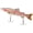 A3, variant on Fishing Lure Glide Bait: Jointed Swimbait Artificial Fishing Bait with Hooks for Bass Trout Pike Walleye, Built-in Steel Ball