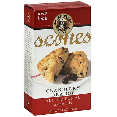 King Arthur Flour Cranberry Orange Scone Mix, 14 oz (Pack of