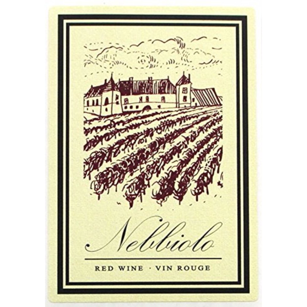 Nebbiolo Wine Labels