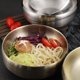 thumbnail image 5 of 1 unid acero inoxidable frío fideos cuenco cocina sopa de sopa recipiente de alimentos (dorado), 5 of 6