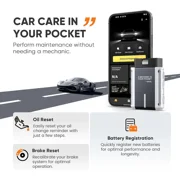 ANCEL ECHO OBD2 Scanner Bluetooth Full System Diagnostic Tool Bidirectional Code Reader for IOS & Android, Full OBD2 Function, 3+ Maintenance, Lifetime Free Update