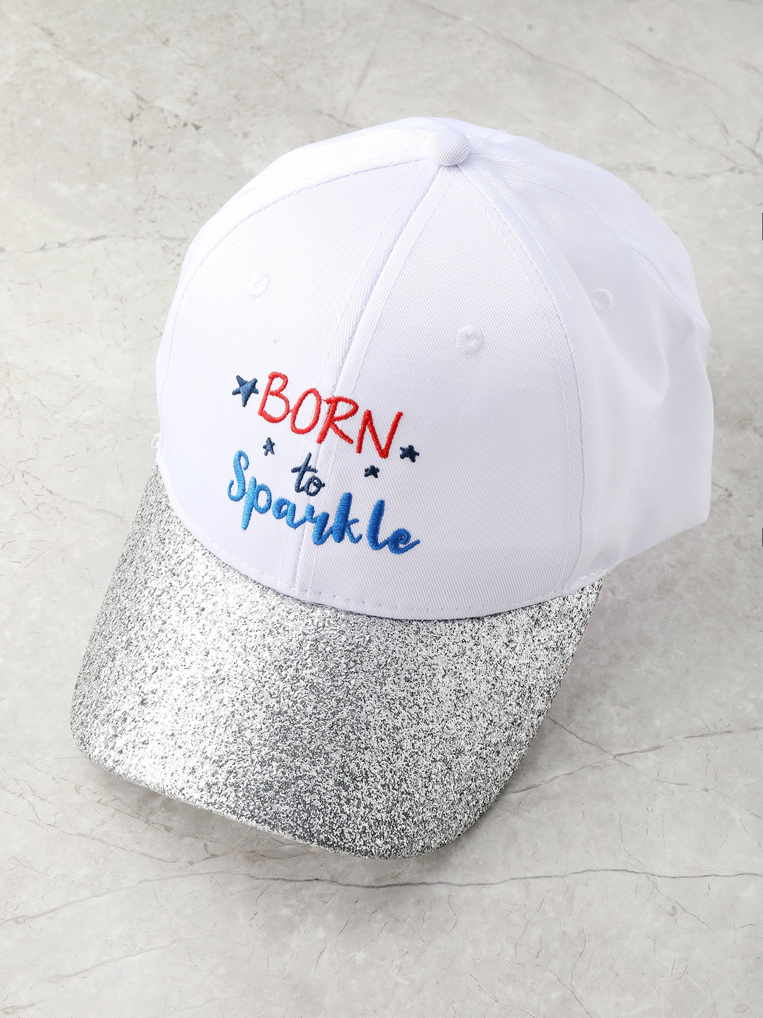 Way to Celebrate Americana "Born to Sparkle" Baseball Cap, Adult Size, 1 Piece
