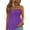 Purple, variant on Tube Tops Bandeau Tops beach clothes Basic Bandeau Crop Top Sleeveless Tank Smocked Tube Tops summer essentials Shoulder Tops Casual Summer Strapless Blouse Pleated Shirt Brown L