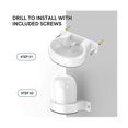 thumbnail image 2 of For Google Nest WiFi Pro Wall Mounting Bracket Intelligent Speaker Wall Storage Bracket Base, 1 PCS, 2 of 5