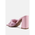 thumbnail image 3 of Pout Pro Braided Raffia Block Sandals, 3 of 10