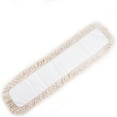 thumbnail image 3 of MATTHEW CLEANING 36'' Cotton Dust Mop Refill Washable Thick Tufted Replacement Heads For Residential & Commercial Use Fit All 36'' Dust Mop Frames, Hardwood, Laminate, Concrete Floors 6 Pack, 3 of 4