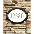 thumbnail image 2 of Floral Address Plaque SAP-4110-CP Floral Address Plaque-Copper, 2 of 4