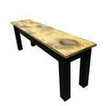 thumbnail image 3 of BARNWOOD & BLACK BENCH-54, 3 of 5