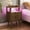 Walnut Brown, variant on Nightstand with Station and Lights,Modern Bedside Table with 2 Storage Drawer and Open Shelf, for and Small Spaces,Night Stand with Solid ,Walnut Brown