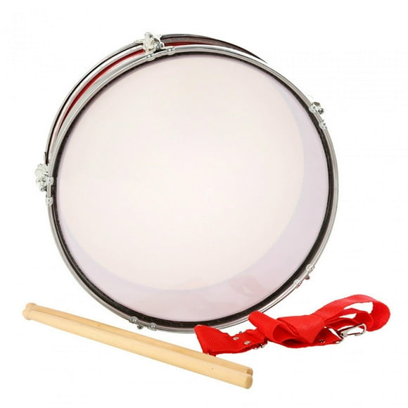 Tambor de Música de 13 Pulgadas Hugo Instrumentos Musicales de Aprendizaje Profesional Percusión Rojo