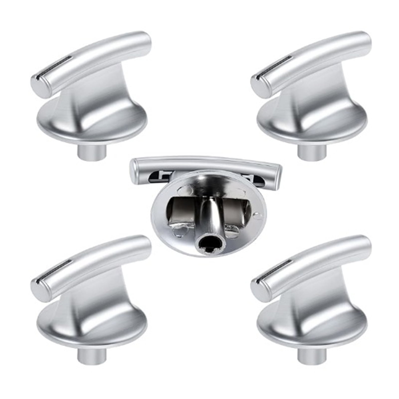 5 Pack Cooker Handle Replacement, Control Knobs for Smooth Flame Regulation & Stove Repair