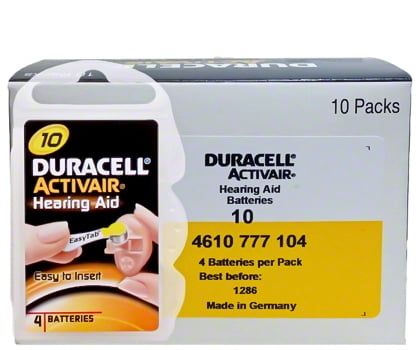 10 hearing aid batteries 10 hearing aid batteries