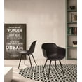 thumbnail image 6 of Grazia Retro Black Mid Century Side Chair Black Base Original Design (Set of 4), 6 of 7