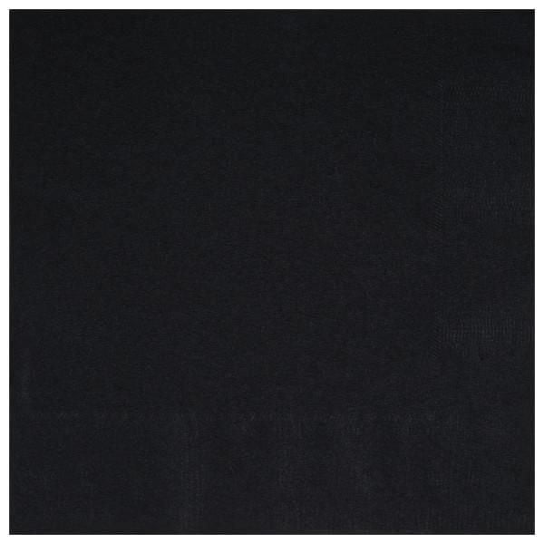 Black Solid Lunch Napkins, 65ct