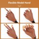 thumbnail image 4 of Nail Practice Hand Decinier Professional con 100 puntas de uñas, 4 of 8